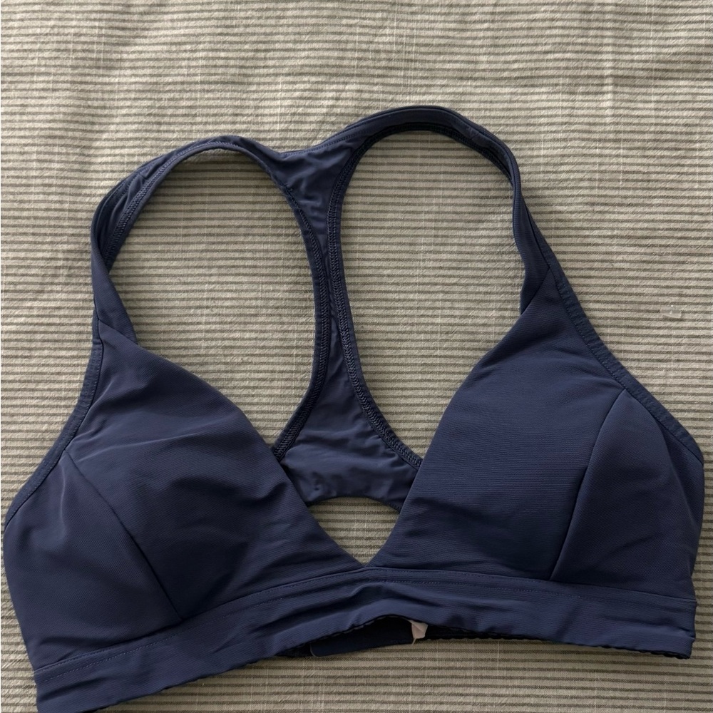 lululemon athletica Navy Blue Racerback Sports Bra